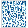Alfabeto Cartão/Chipboard - Winter Alphabet - Around the Block