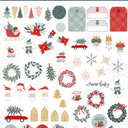 Formas Pré-cortadas / Die Cuts - Entrega Especial - Ephemera Pack - Cocoloko