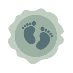 Sinete/Carimbo Lacre - Baby Steps - Cocoloko