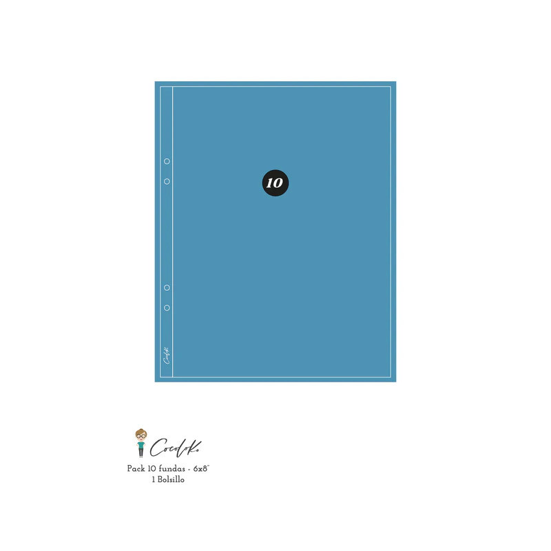 Bolsas para Álbuns de Scrapbooking - Sem Divisórias - 6''x8''