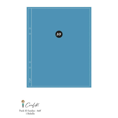 Bolsas para Álbuns de Scrapbooking - Sem Divisórias - 6''x8''