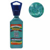 Tinta Dimensional Relevo 3D - Glitter - Acrilex - 35 ml - Verde Esmeralda