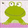 Guardanapo Decorativo para Decoupage - Frog and Bug
