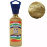 Tinta Dimensional Relevo 3D - Metallic - Acrilex - 35 ml - Bronze