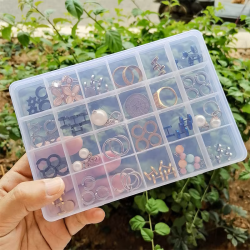 Caixa para arrumação de carimbos/selos/pérolas de lacre