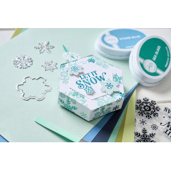 Carimbos Transparentes - Sizzix - White Christmas