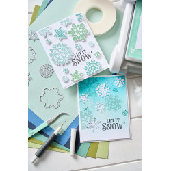 Carimbos Transparentes - Sizzix - White Christmas