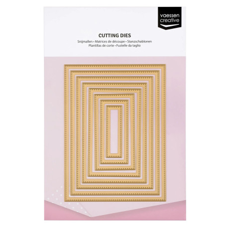 Cortantes - Vaessen Creative - Essentials Cutting Dies Rectangle