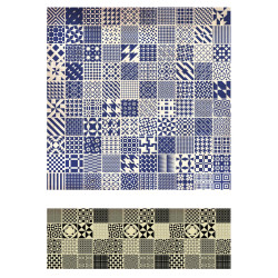 Papel de Arroz - A4 - Tiles - Andy Skinner