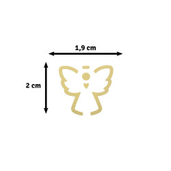 Furador Formas Pop Up - Anjo 3D