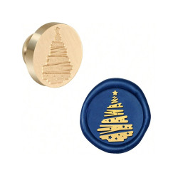 Sinete / Carimbo Lacre - Árvore de Natal