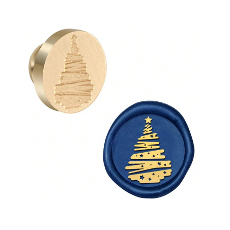 Sinete / Carimbo Lacre - Árvore de Natal