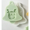 Molde Silicone - Placa Sino com Rena