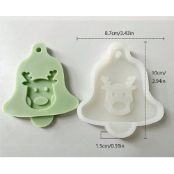 Molde Silicone - Placa Sino com Rena