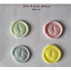 Sinete/Carimbo Lacre - Baby Steps - Cocoloko