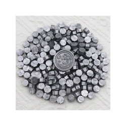 Pérolas de Lacre/Cera - Octógonos - Cores Metalizadas - 100 unidades