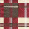 Guardanapo para Decoupage - Modern Grid - red