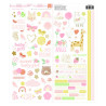 Autocolantes - Hello Little Girl Stickers Gold Foil