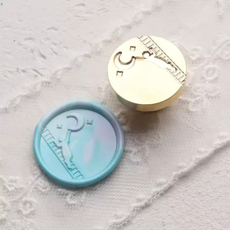 Sinete / Carimbo Lacre - Pick the Moon