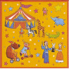 Guardanapo Orange Circus