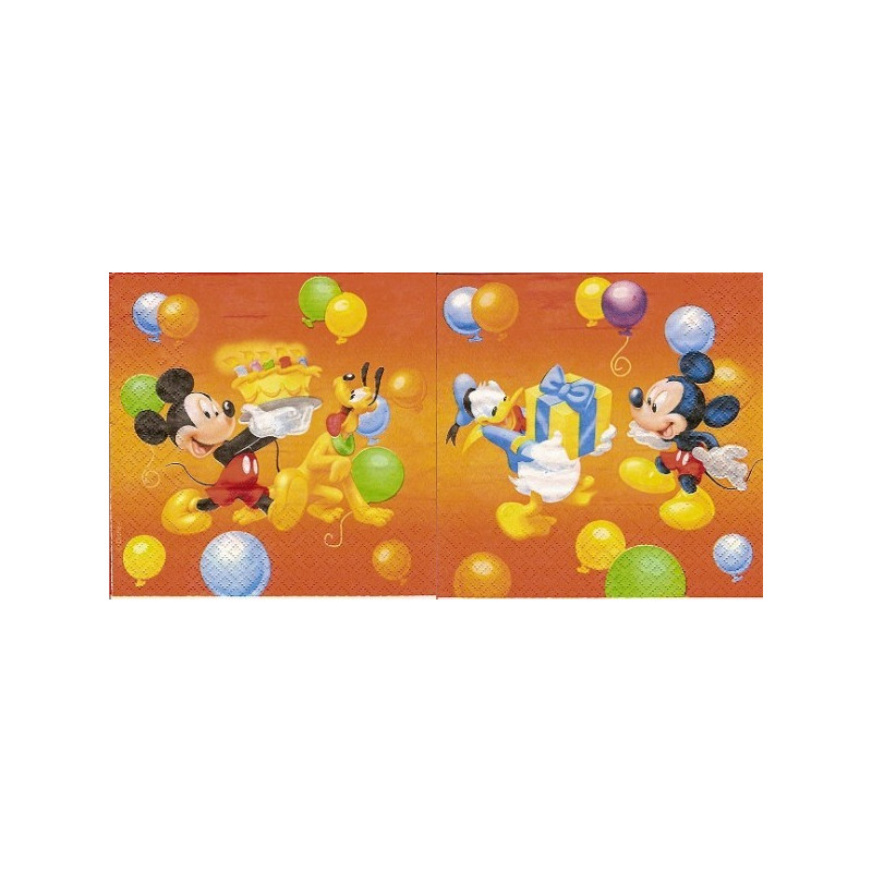 Guardanapo Mickey Balloons