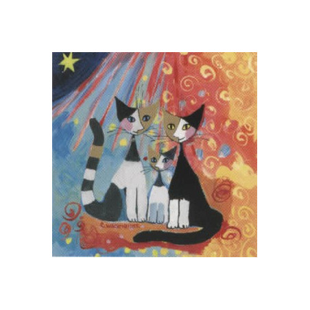 Guardanapo Decorativo para Decoupage - Cats 4 by Rosina