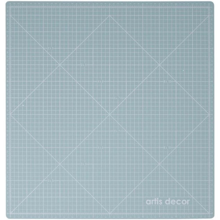 Tapete/Base de Corte Menta/Rosa - Scrap Plus - Artis Decor