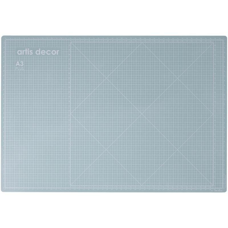 Tapete/Base de Corte Menta/Rosa - A3 Plus - Artis Decor