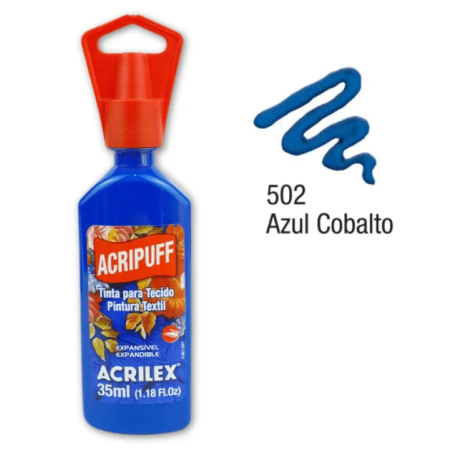 Acripuff - 35 ml - Acrilex - Azul Cobalto
