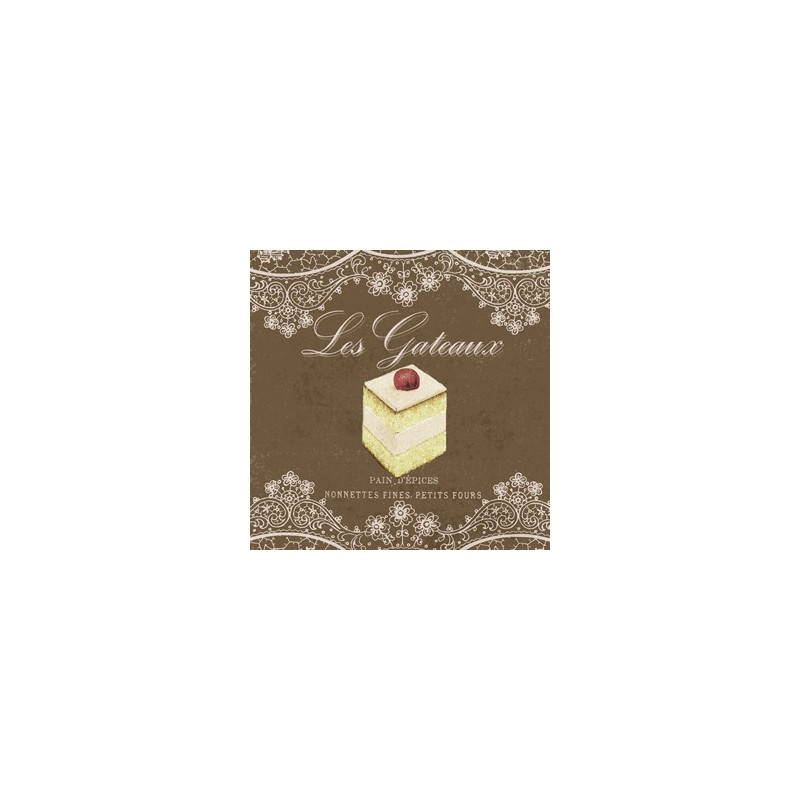 Guardanapo Les Gateaux