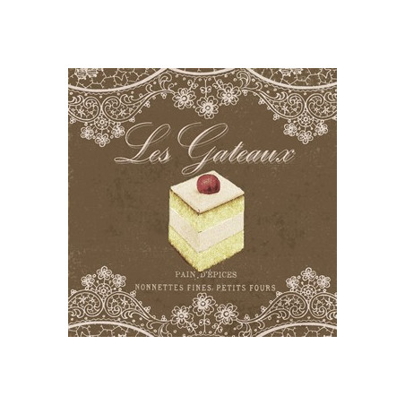 Guardanapo Les Gateaux