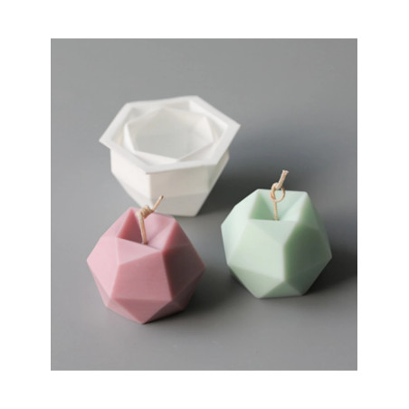 Molde Silicone - Esfera Diamante