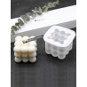 Molde Silicone - Cubo às Bolinhas