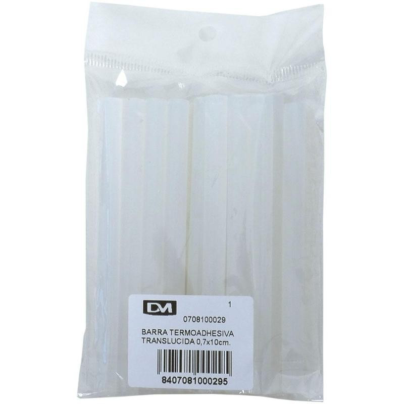 Recargas Cola Quente Translúcida - 7 mm / 10 cm - Artis Decor