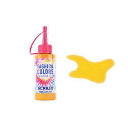 Fashion Colors - Aquarela Silk - 60 ml - Acrilex - Amarelo Cádmio