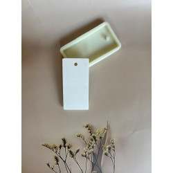 Molde Silicone - Placa Retangular com Furo - Incas - ML021