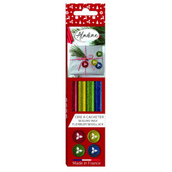 Lacre/Cera Flexível em Barra - Aladine - Pack 4 Bastões