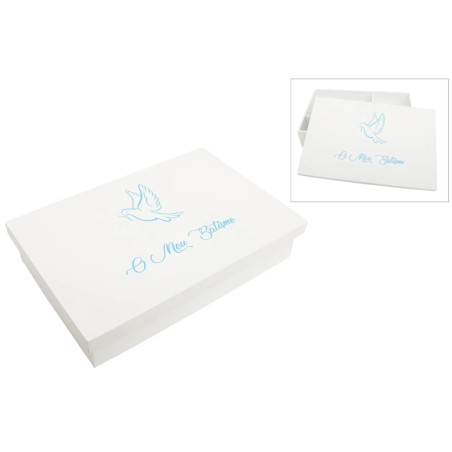 Caixa para Batizado Lacada - Pomba