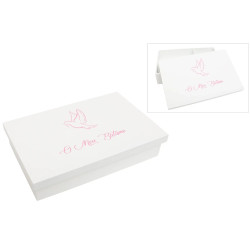 Caixa para Batizado Lacada - Pomba