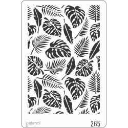Stencil - Folhas - 20x30 cm - LG