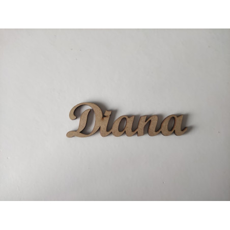Nome Diana - MDF - 3 cm