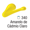 Tinta Acrílica Tubo - Acrylic Colors - 20 ml - Acrilex - Amarelo Cádmio Claro