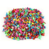 Ataches - Mix Cores - 100 unidades - 0,8 cm