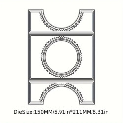 Cortantes - Postal com Abas Laterais