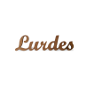 Nome Lurdes - MDF - 3 cm