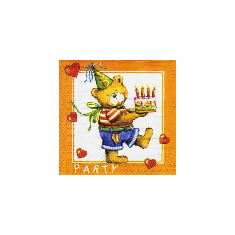 Guardanapo Party Bear