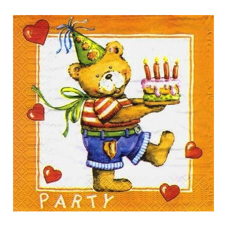 Guardanapo Party Bear