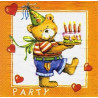 Guardanapo Party Bear