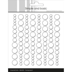 Enamel Dots Autocolantes - Simple and Basic
