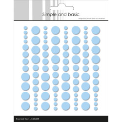 Enamel Dots Autocolantes - Simple and Basic
